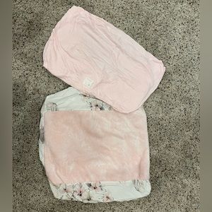 Pink Changing pad covers